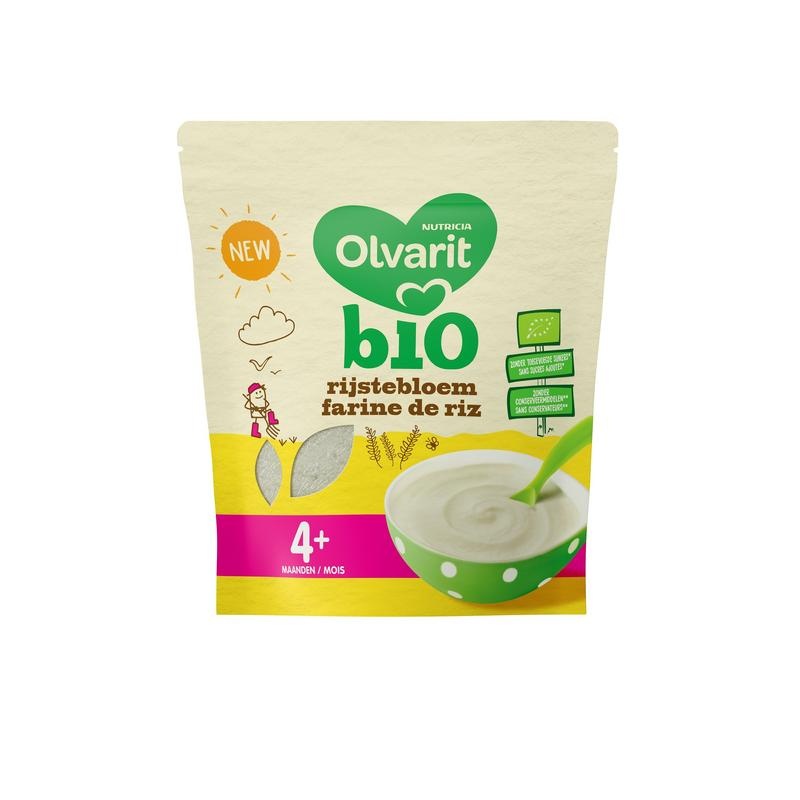Olvarit Olvarit Rijstebloem 4 maanden bio (180 gr)