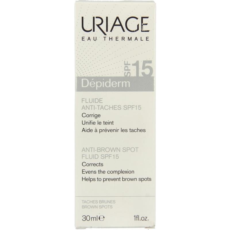 Uriage Uriage Depiderm dagcreme tegen vlekken SPF15 (30 ml)