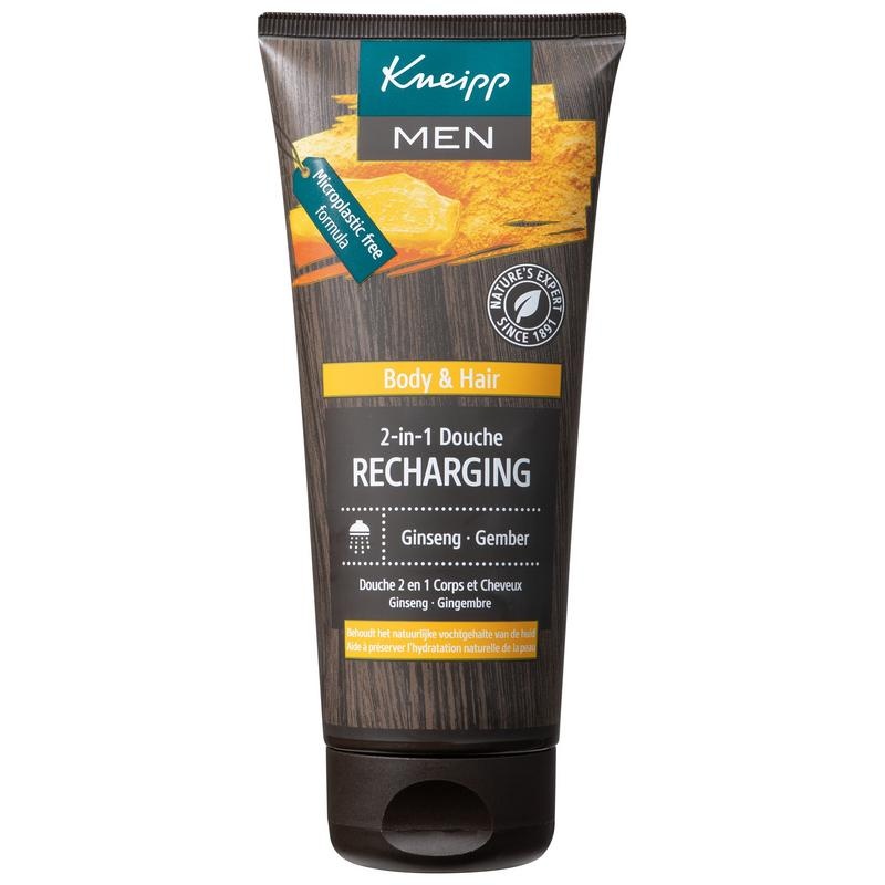 Kneipp Kneipp Men douche 2-in-1 recharging (200 ml)