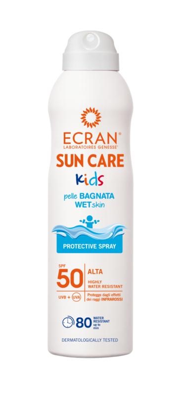 Ecran Ecran Sun care kids wet skin spray SPF50 (250 Milliliter)