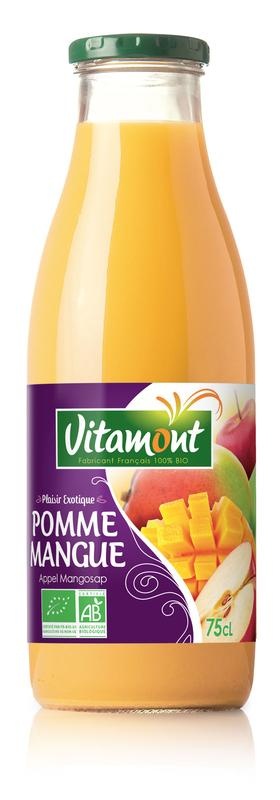 Vitamont Vitamont Appel & mango cocktail bio (750 Milliliter)