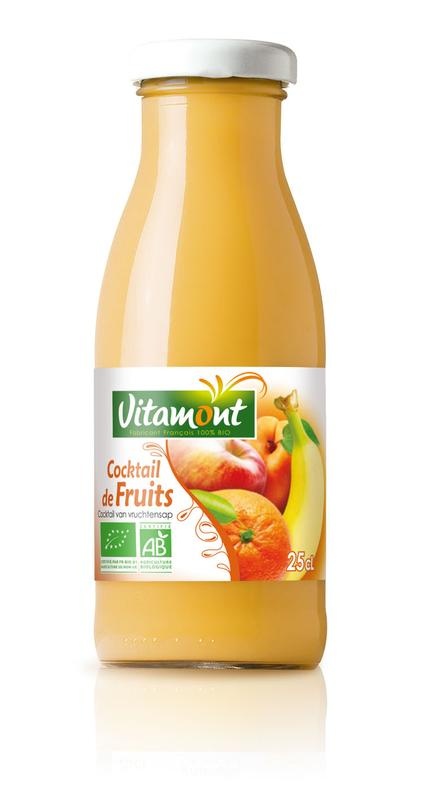 Vitamont Vitamont Fruit cocktail mini bio (250 Milliliter)