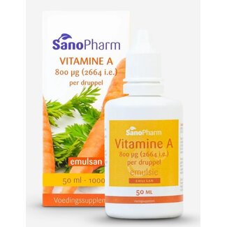 SanoPharm SanoPharm Vitamine A Emulsan 50 Milliliter