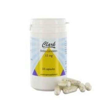 Clark Clark Beta caroteen natural 50 Capsules