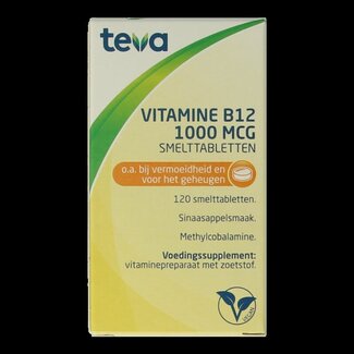 Teva Teva Vitamine B12 1000mcg 120 Tabletten