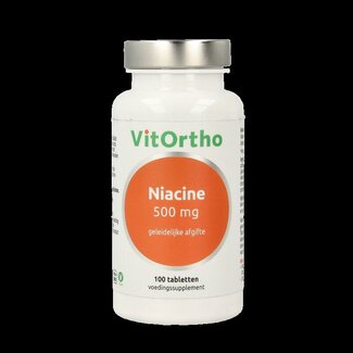 VitOrtho VitOrtho Niacine 500mg 100 Tabletten