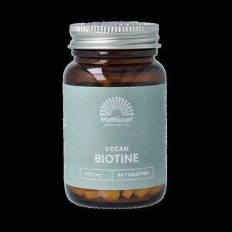 Mattisson Mattisson Biotine 1000mcg 60 Tabletten