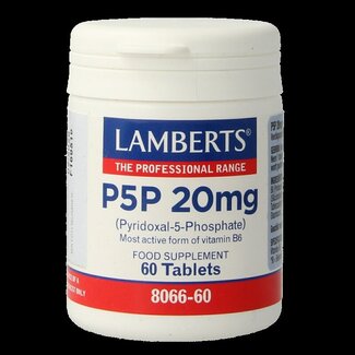 Lamberts Lamberts Vitamine B6 (P5P) 20mg 60 Tabletten