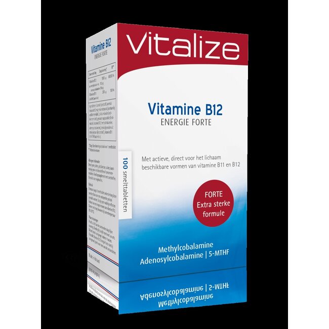 Vitalize Vitamine B12 energie forte 100 Tabletten