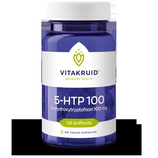 Vitakruid Vitakruid 5-HTP 100mg 60 Vegetarische capsules