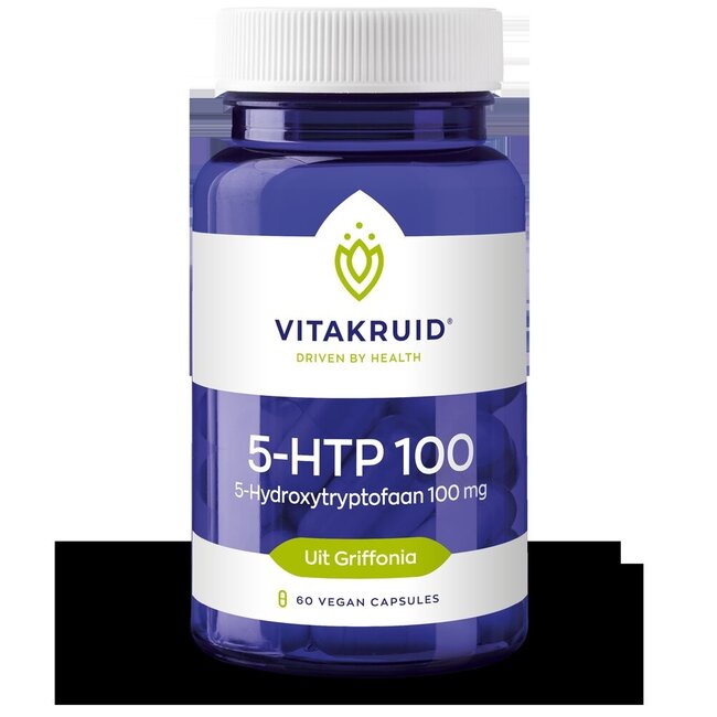 Vitakruid 5-HTP 100mg 60 Vegetarische capsules