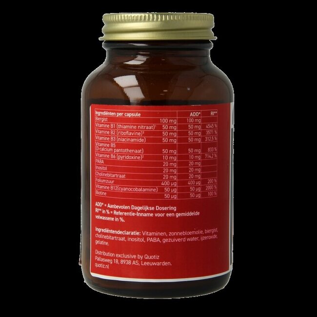 All Natural Vitamine B50 complex 60 Capsules