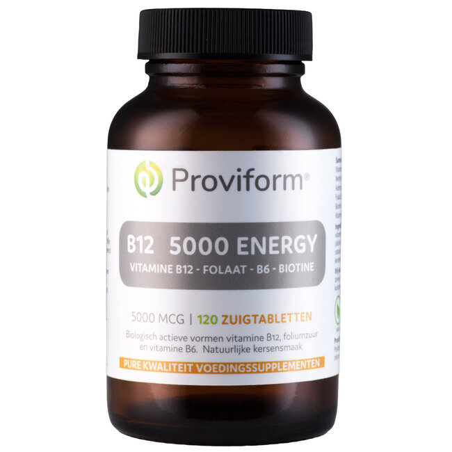 Proviform Vitamine B12 5000 mcg energy 120 Zuigtabletten
