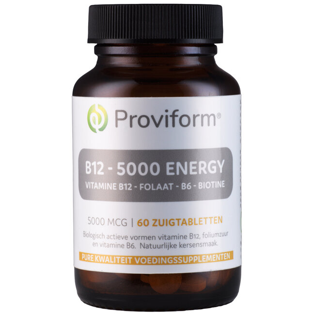 Proviform Vitamine B12 5000mcg energy 60 Zuigtabletten