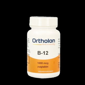 Ortholon Ortholon Vitamine B12 1000mcg 120 Zuigtabletten