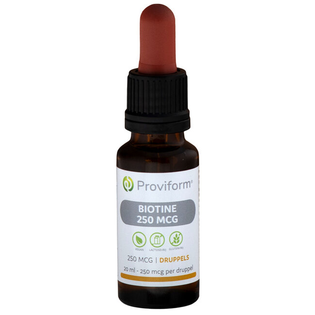 Proviform Biotine 250mcg druppels 20 Milliliter