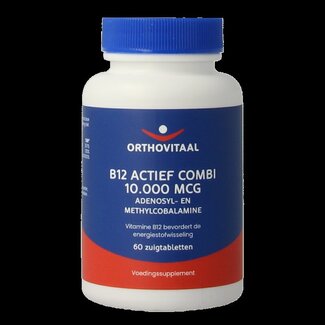 OrthoVitaal OrthoVitaal B12 Actief combi 10.000mcg 60 Zuigtabletten