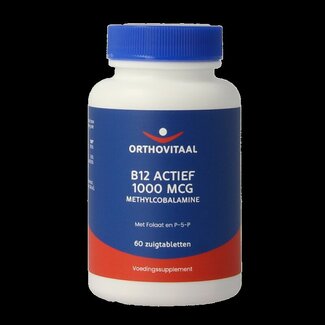 OrthoVitaal OrthoVitaal B12 Actief 1000mcg 60 Zuigtabletten