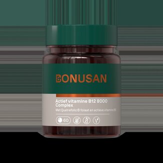 Bonusan Bonusan Vitamine B12 8000mcg actief 60 Zuigtabletten