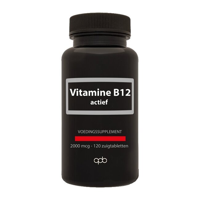 APB Holland Vitamine B12 actief 2000mcg 120 Zuigtabletten