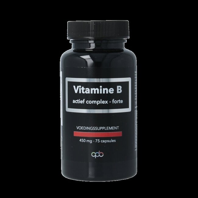 APB Holland Vitamine B complex actief forte 450mg 75 Capsules