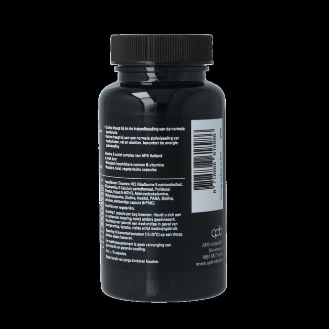 APB Holland Vitamine B complex actief forte 450mg 75 Capsules