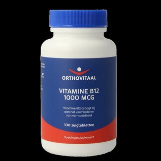OrthoVitaal OrthoVitaal Vitamine B12 1000 mcg 100 Comprimés à sucer