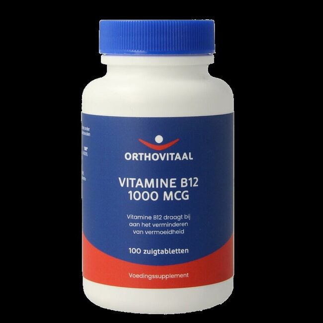 OrthoVitaal Vitamine B12 1000mcg 100 Zuigtabletten