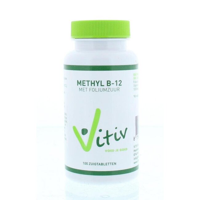 Vitiv Vitamine B12 methylcobalamine 100 Tabletten