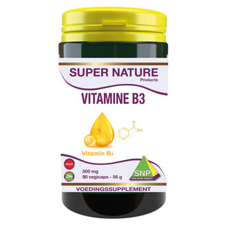SNP SNP Vitamine B3 500mg puur 90 Vegetarische capsules