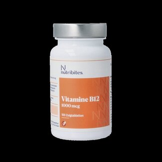 Nutribites Nutribites Vitamine B12 1000mgc 100 Zuigtabletten