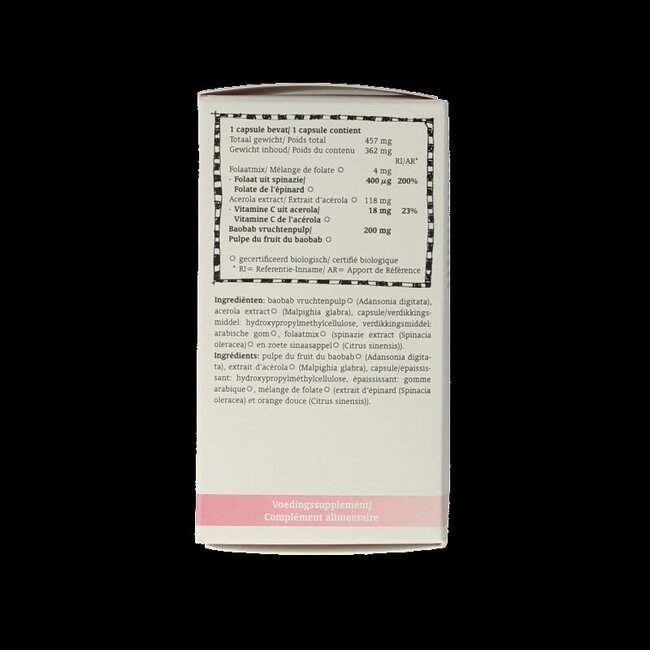 Royal Green Folate bio 60 gélules végétales