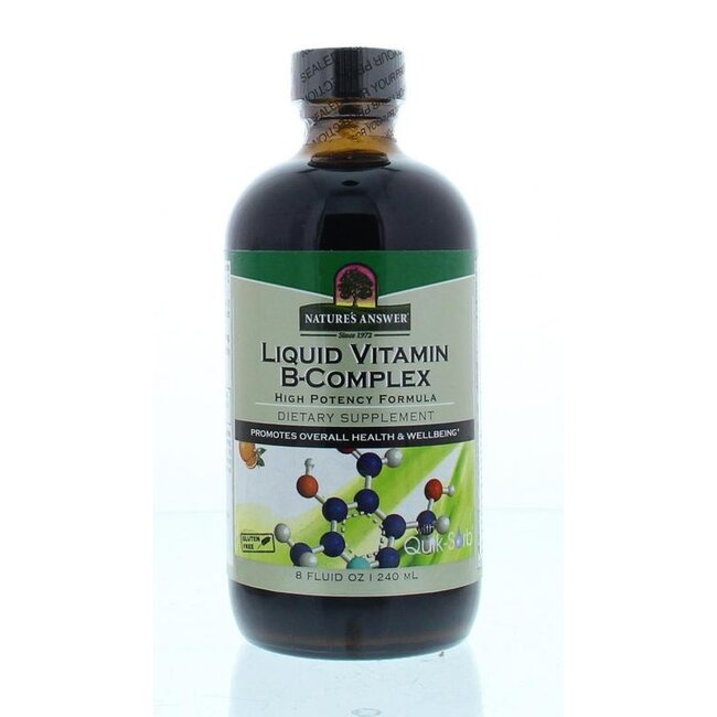 Natures Answer Vloeibaar Vitamine B-complex - Liquid Vitamin B 240 Milliliter