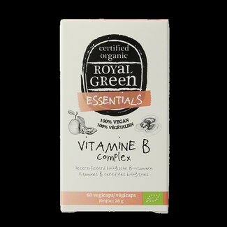 Royal Green Royal Green Vitamine B complex bio 60 Vegetarische capsules