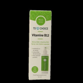 TS Choice TS Choice Vitaminespray vitamine B12 25 Milliliter