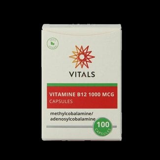Vitals Vitals Vitamine B12 1000 mcg 100 Capsules