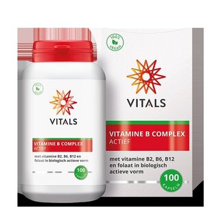 Vitals Vitals Vitamine B complex actief 100 Capsules