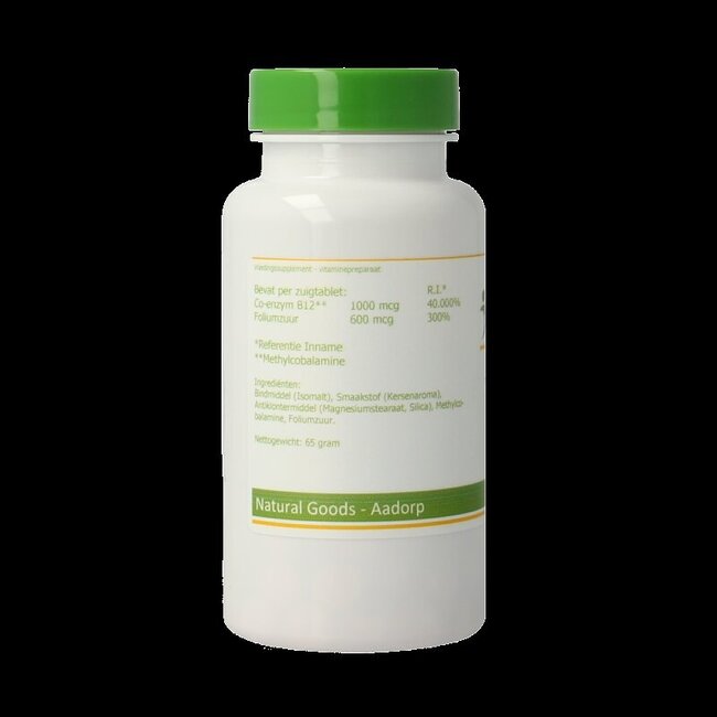 Elvitum Vitamine B12 1000mcg + Acide Folique 270 Comprimés à sucer