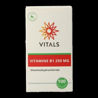 Vitals Vitals Vitamine B1 thiamine 250mg 100 Capsules