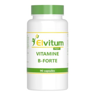 Elvitum Elvitum Vitamine B-forte gistvrij 90 Vegetarische capsules