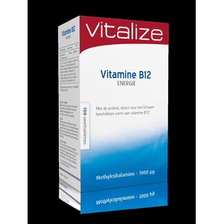 Vitalize Vitalize Vitamine B12 energie 100 Tabletten