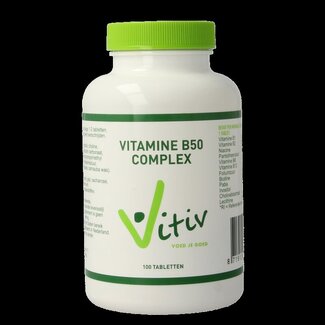 Vitiv Vitamine B50 complex 100 Tabletten