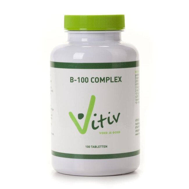 Vitiv Vitamine B 100 complex 100 Tabletten