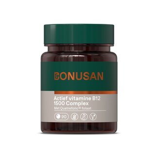 Bonusan Bonusan Vitamine B12 1500 complex actief 90 Tabletten