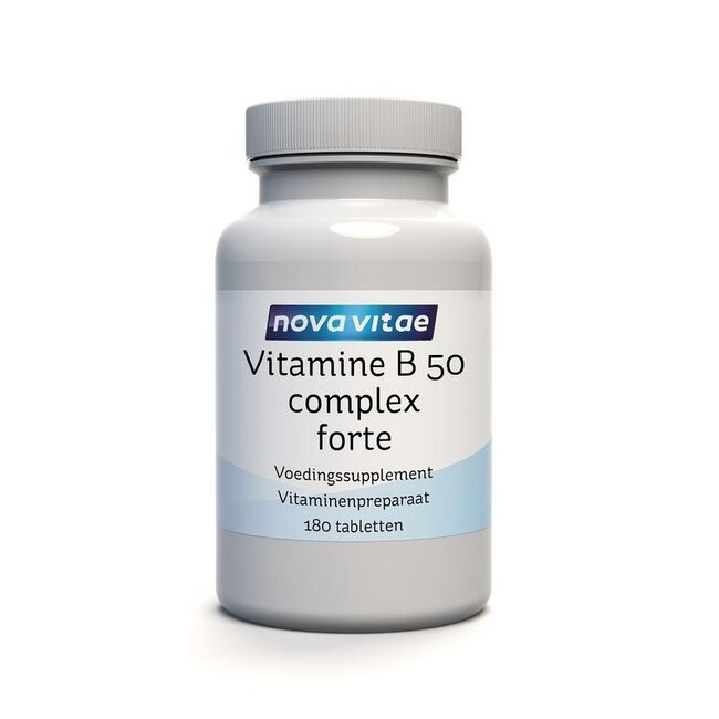 Nova Vitae Vitamine B50 complex 180 Tabletten