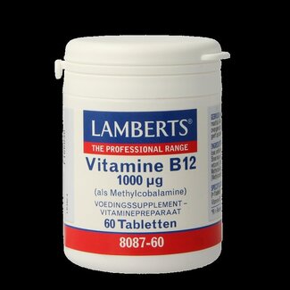Lamberts Lamberts Vitamine B12 methylcobalamine 1000mcg 60 Tabletten