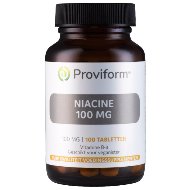 Proviform Vitamine B3 niacine 100 mg 100 Tabletten