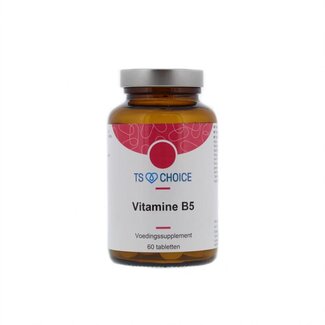 TS Choice TS Choice Vitamine B5 460 pantotheenzuur 60 Tabletten