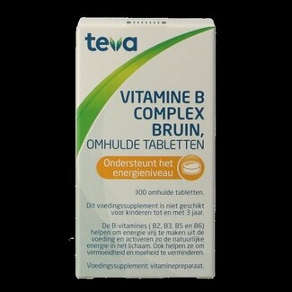 Teva Teva Complexe Vitamine B brun vrac 300 comprimés
