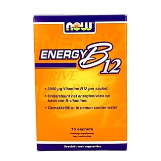NOW NOW Energy B12 2000mcg 75 Sachets